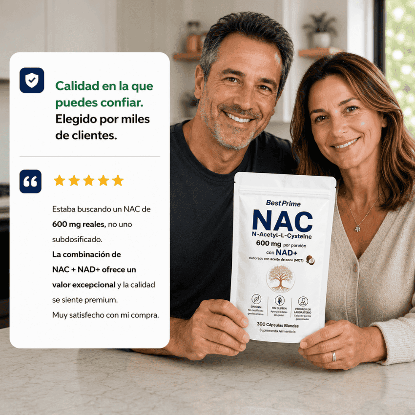 NAC600 & NAD+ Complejo Diario