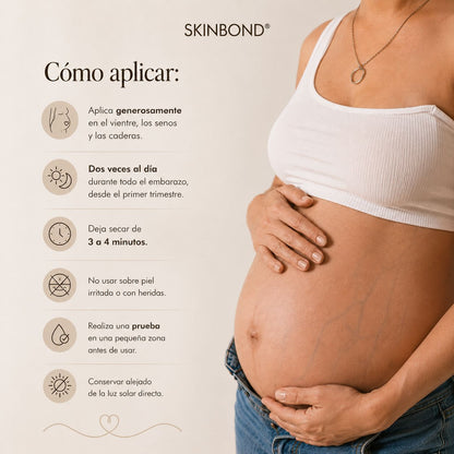 SkinBond Aceite - Cicatrices y estrías menos visibles en semanas