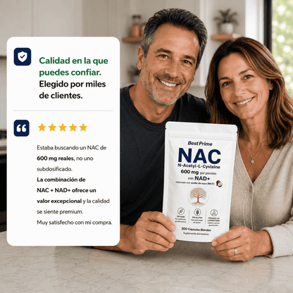 NAC600 & NAD+ Complejo Diario