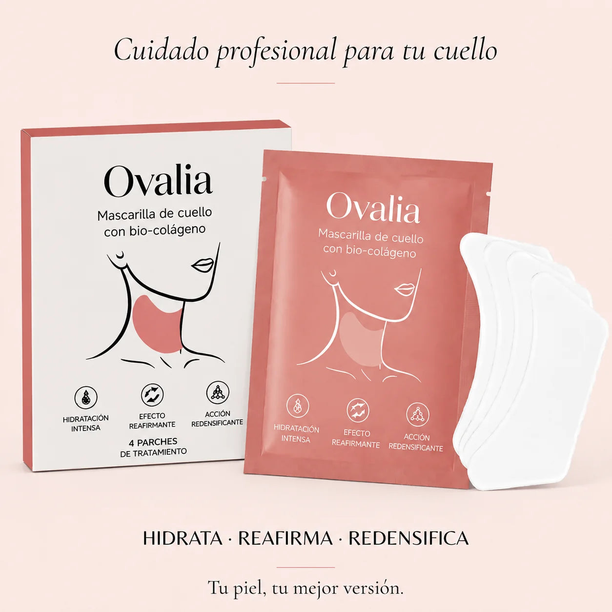 Ovalia · Mascarilla Reafirmante para Cuello