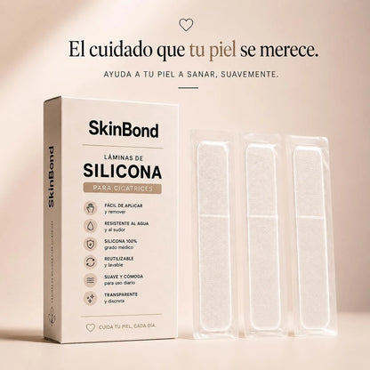 SkinBond – Láminas de silicona para cicatriz de cesárea